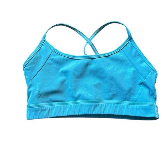 Alphalete Other - Alphalete Sports Bra Blue Criss Cross Back Teal Activewear Women’s Gym Workout